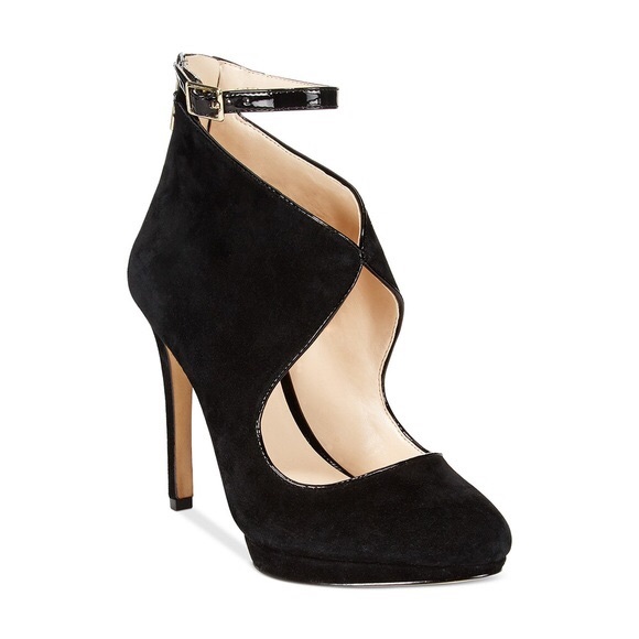 INC International Concepts Shoes - NIB INC Binee 9 1/2 black suede platform heels